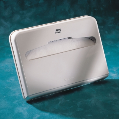 DISPENSER - TOILET SEAT COVER 1/2 FOLD WHITE (99A)