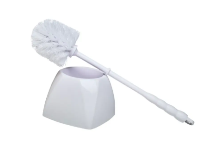 TOILET BRUSH - BOWL BRUSH &amp;  HOLDER - POLY PRO BRISTLES