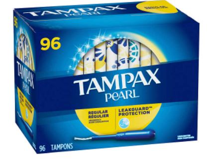 TAMPONS - PLAYTEX REGULAR TAMPON 96/BOX