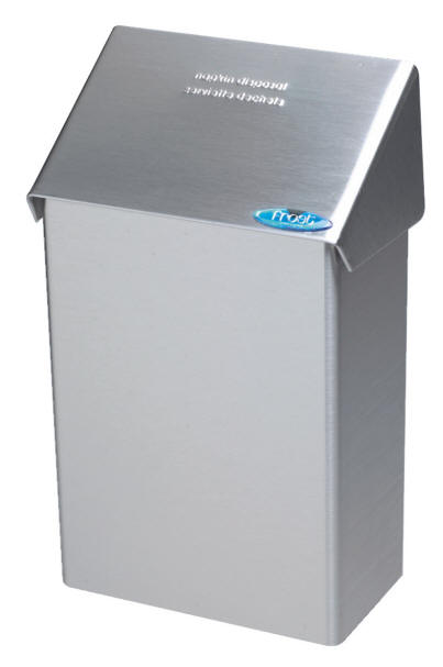 SANI NAPKIN DISPOSAL BIN - STAINLESS STEEL F-622