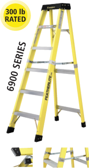 LADDER - 10&#39; FIBREGLASS CSA APPROVED, X-H/D (6910) 6900