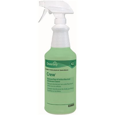 BOTTLE ONLY - CREW RESTROOM NON-ACID DISINFECTANT 32 OZ