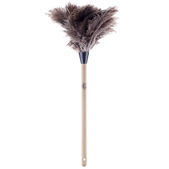 DUSTER - 24&quot; SUPERIOR OSTRICH  FEATHER 87-120cm W/ 43cm HEAD