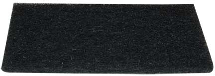 SCRUB PAD - DOODLE BUG BLACK  4 1/2&quot; x 10&quot; x 1&quot;  1/EACH