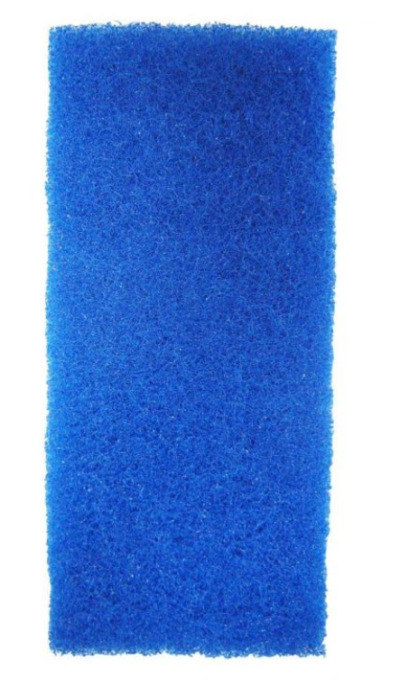 SCRUB PAD - DOODLE BUG BLUE  MEDIUM DUTY 4.5" X 10" UTILITY 