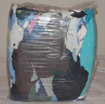 WIPER RAGS - 25 LB COLOURED  COTTON POLO T-SHIRT *LONG CUT*