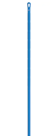 MOP HANDLE - 54&quot; X 15/16 NO  THREAD FIBREGLASS BLUE 