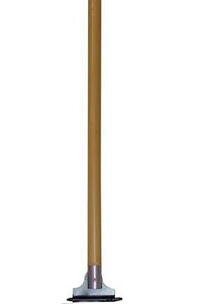 DUST MOP HANDLE - DUST 15/16&quot; X 60&quot; CLIPPER WOOD HANDLE