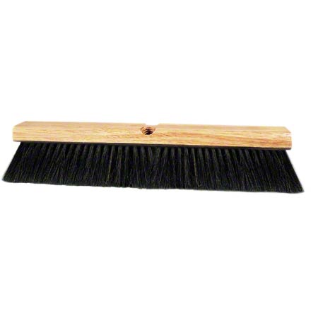 BROOM - 36&quot; FINE SWEEP STYRENE FIBRE WOOD BLOCK