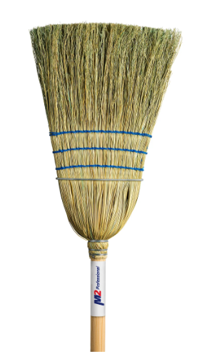BROOM - CB107C 3 STRING 1 WIRE WAREHOUSE CORN BROOM