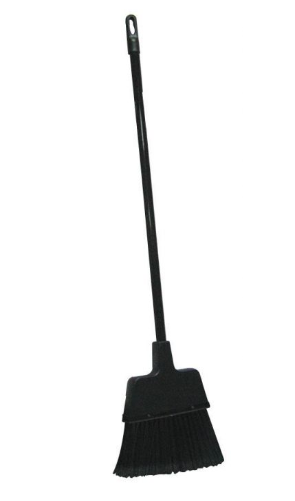 BROOM - SMALL PLASTIC  INDOOR / OUTDOOR 35&quot; LENGTH 