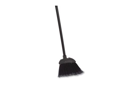 BROOM - LOBBY PLASTIC BLACK  POLYPROPYLENE FILL