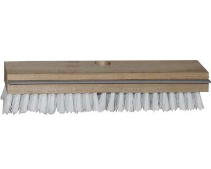 BRUSH - 11&quot; DECK POLY-PRO FILL WOOD BLOCK W/SQUEEGEE