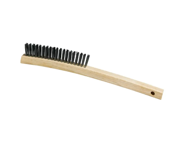 BRUSH - 13&quot; WIRE SCRATCH  DESIGNED TO REMOVE RUST &amp; 