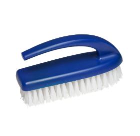 BRUSH - 6&quot; IRON STYLE POLY PRO SCRUB BRUSH WITH HANDLE