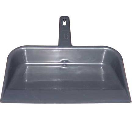 DUST PAN - 12&quot; HEAVY DUTY PLASTIC