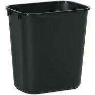 WASTE CONT - DESKSIDE SMALL  3.5 GAL / 14 QT / 13L BLACK