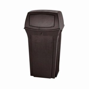 WASTE CONT - RANGER 35 GAL BROWN (RU8430)