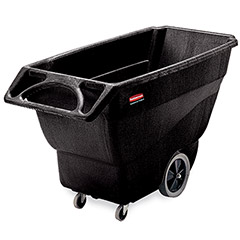 TILT TRUCK - 3/4 CUBIC YARD 600LB BLACK (RU1011)