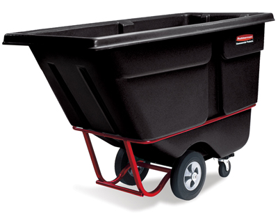 TILT TRUCK - STANDARD 1/2  CUBIC YARD ROTOMOLDED BLACK 