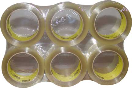 TAPE - 2" 48MM X 100M 1.8 MIL  CLEAR HOT MELT 36/CASE