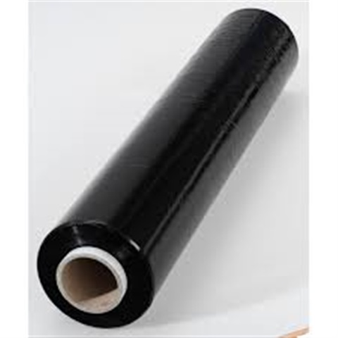 PALLET WRAP - 15&quot; X 80G X 1500&#39; BLACK / BROWN 4/CASE