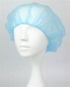 BOUFFANT CAPS - 21&quot; LARGE BLUE HAIR NET 1000/CS 