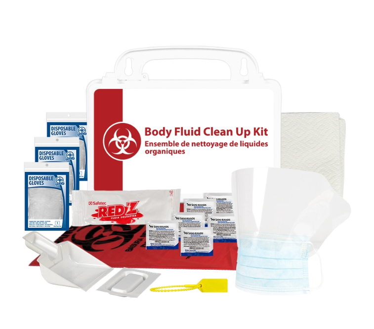 SPILL KIT - BIO-HAZARD BODY  FLUID CLEAN UP KIT