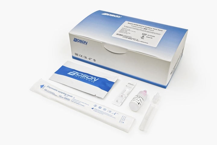 TEST STRIPS - COVID-19 ANTIGEN  RAPID TEST BOSON W/15 MIN 