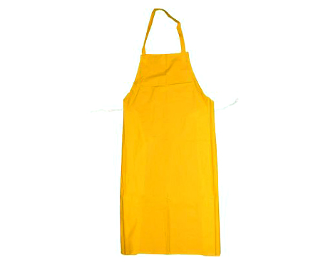 APRON - PVC/POLY 35&quot; X 45&quot; YELLOW EA. (26I-104P) 