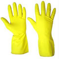 GLOVES - RUBBER X-LARGE YELLOW  KITCHEN 1/PAIR