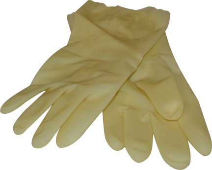 GLOVES - CANNERS UNLINED RUBBER SIZE 8 (MED) 12/PK 