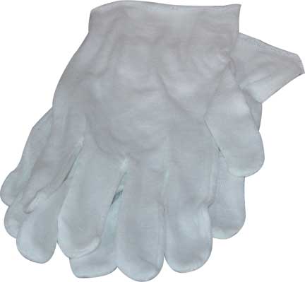 GLOVES - COTTON INSPECTOR GLOVES SMALL PAIR.