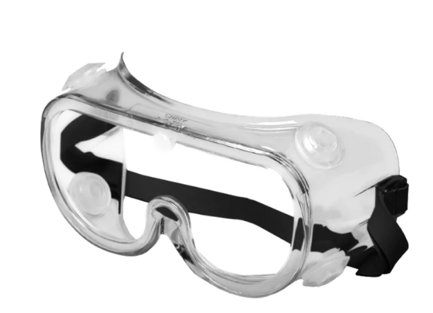 SAFETY GLASSES - GOGGLES  ANTI-FOG CHEMICAL SPLASH VENT 