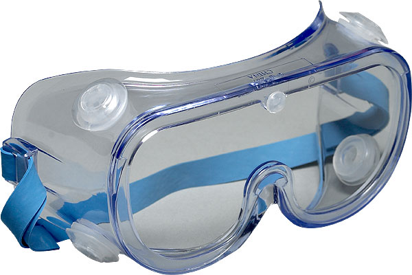 SAFETY GLASSES - GOGGLES CHEMICAL SPLASH ANTI-FOG LENS