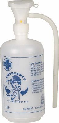 EYE WASH BOTTLE - C/W EYE CUP 1L *EMPTY* (F4570301)