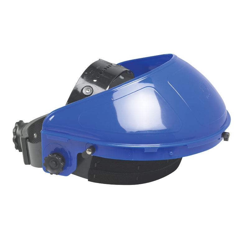 HEADGEAR RATCHET - BLUE FITS 8&quot; X 15&quot; FACE SHIELD