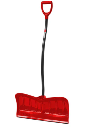 SHOVEL - 26" SNOW PUSHER ALUMINUM W/NYLON WEAR STRIP